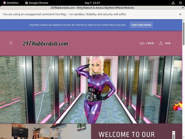 247Rubberdoll Members Area