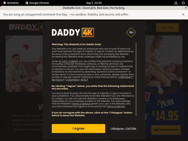 4k Daddy Register