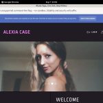Account Alexiacage Free