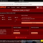 Accounts Free FRENCHGIRLSFEET