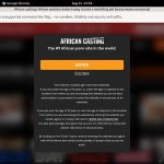 African Casting Free Login