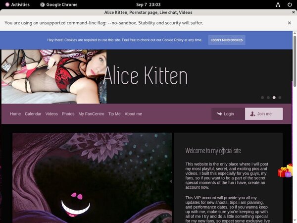Alice Kitten Discreet