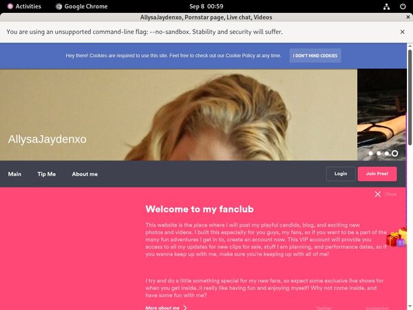 AllysaJaydenxo Membership Trial