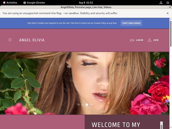 Angelolivia.modelcentro.com Free Account