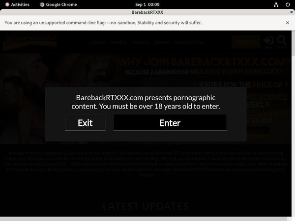BarebackRT XXX Password Login