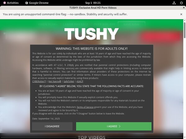 Become Tushy Member