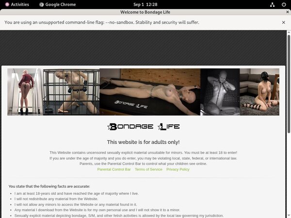 Bondage Life Naked