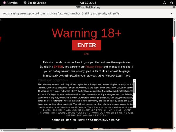 CBT And Ball Busting With Credit Card