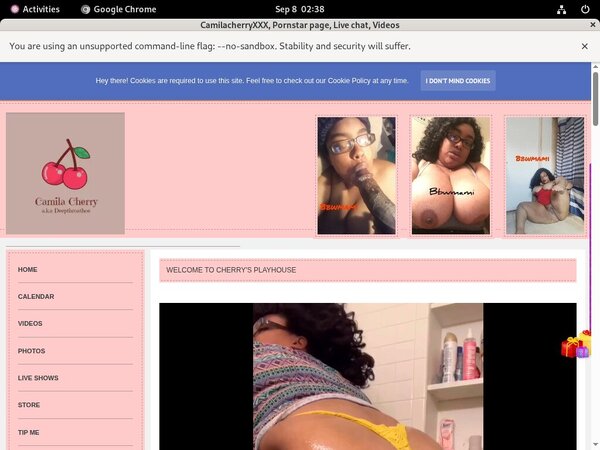 CamilacherryXXX Acount