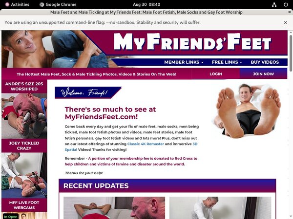 Discount For Myfriendsfeet