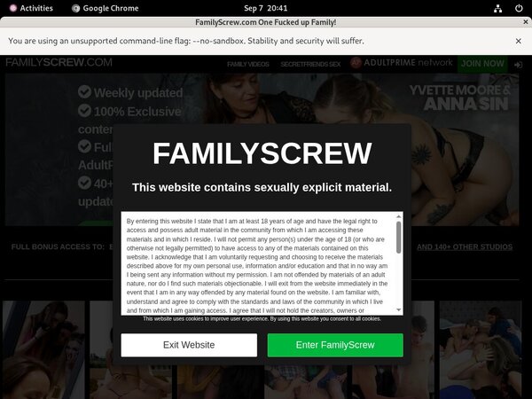 Familyscrew.com Password Forum