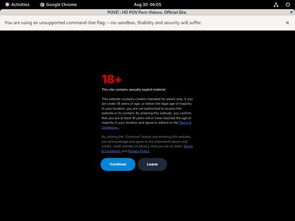 Free Account POVD