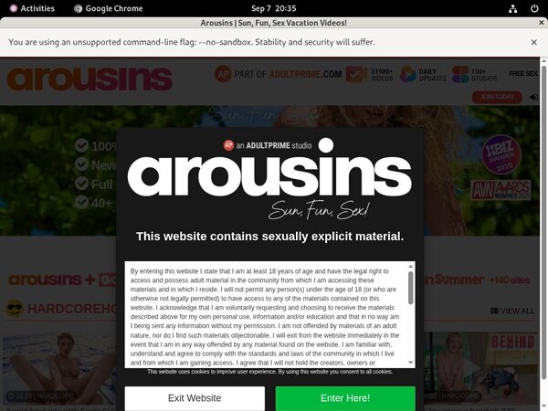 Free Arousins Premium Accounts