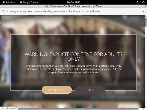 Free Class-3some.com Trial Membership