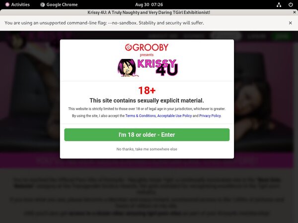 Free Krissy 4 U Trial Offer