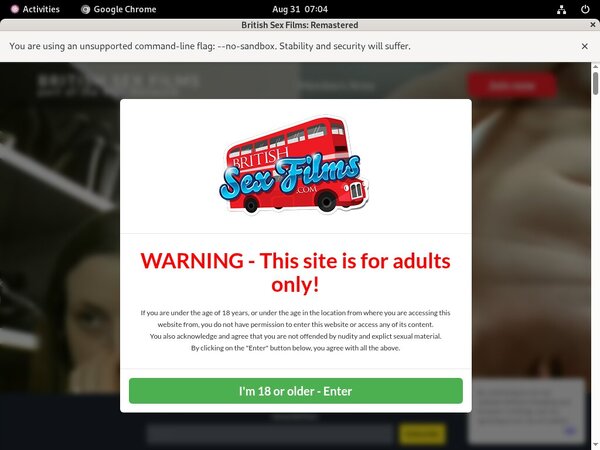 Free User For Britishsexfilms.com