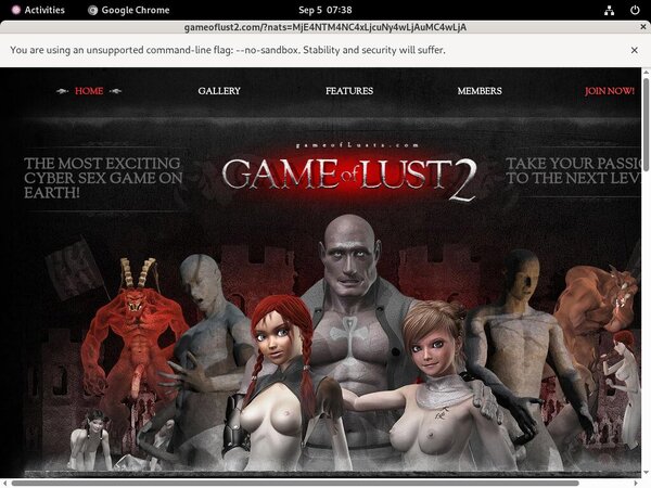 Gameoflust2.com Real Passwords