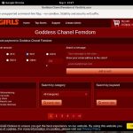 Goddess Chanel Femdom Account Information