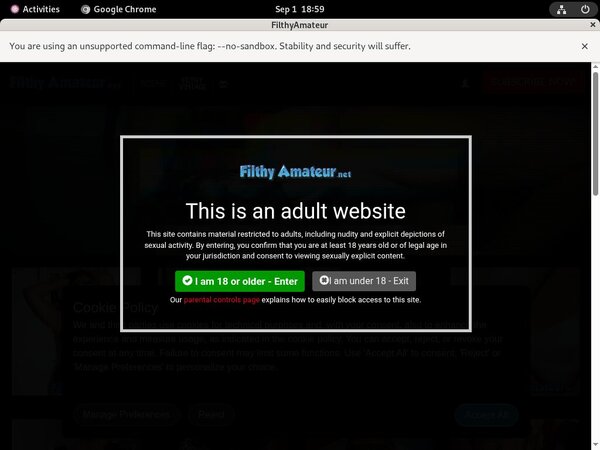 How To Get On Filthy Amateur For Free
