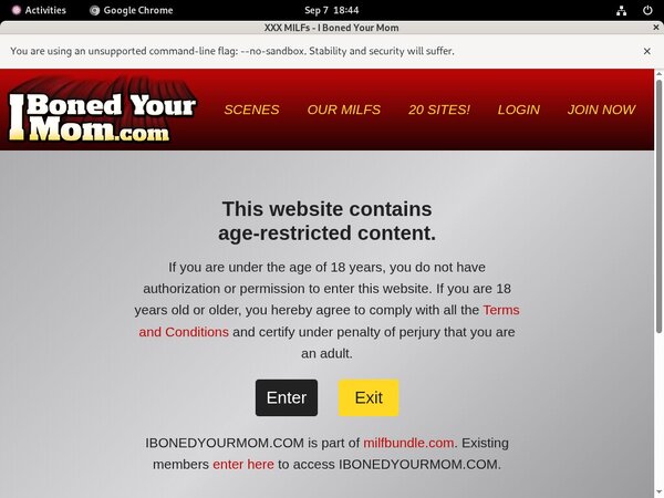 I Boned Your Mom Recent
