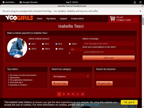 Isabella Tasci Rabatt