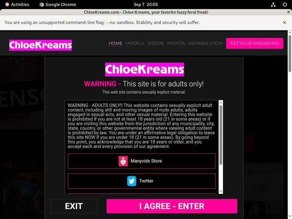 Joining Chloekreams