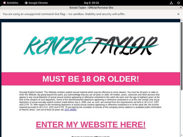 Kenzie Taylor Accept Paypal