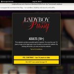 Ladyboy Pussy Sale