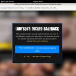 Ladyboys Fucked Bareback Discount Code 50% Off