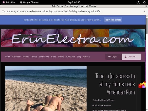 Limited ErinElectra Promo
