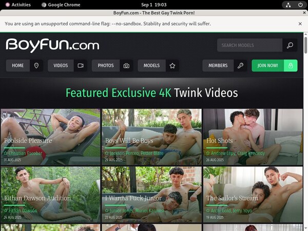 Login To Boy Fun Free