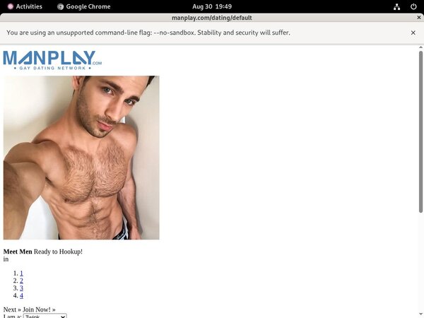 Man Play Join Via Paypal