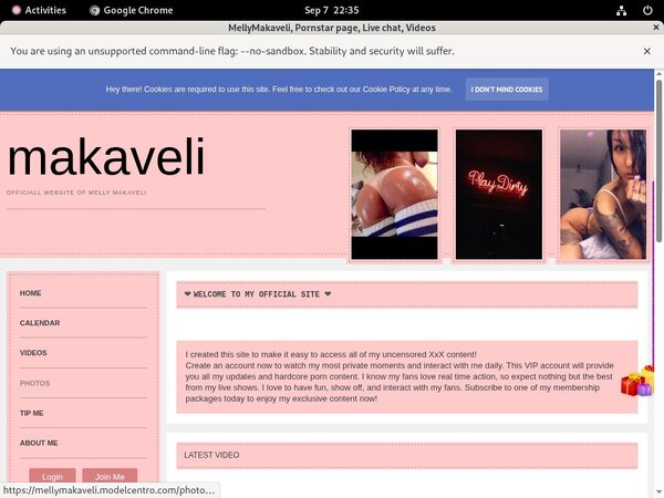 MellyMakaveli Promo Code