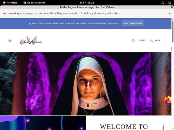 Micha Angela Web Site