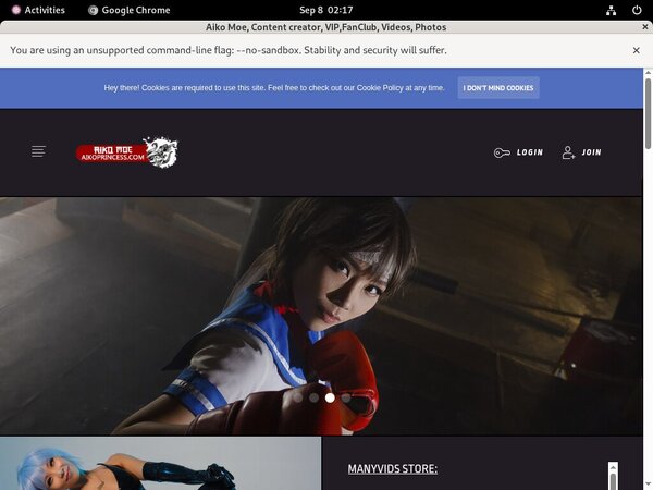 Moe Aiko Sign Up