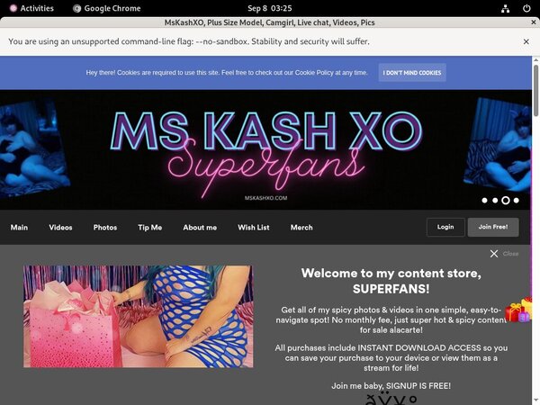 MsKashXO Free Trial Promo MsKashXO Free Trial Promo
