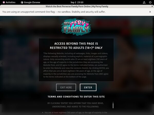 My Pervy Family Trial Memberships