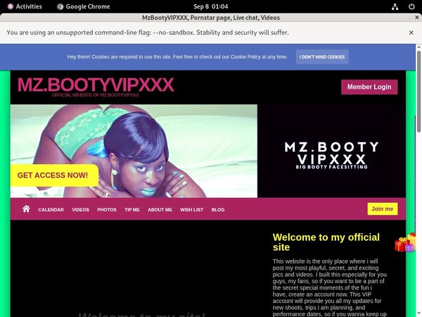 MzBootyVIPXXX Paypal Register