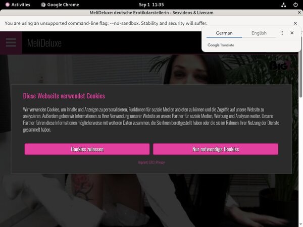 New Meli Deluxe Accounts