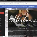 New MistressOnline Promo Code