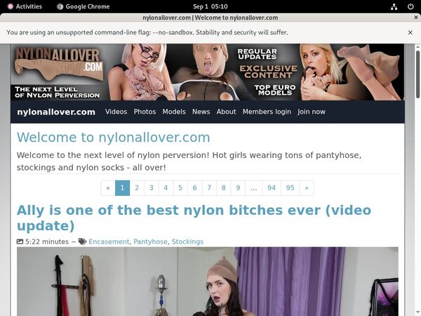 Nylonallover With IBAN / BIC Code