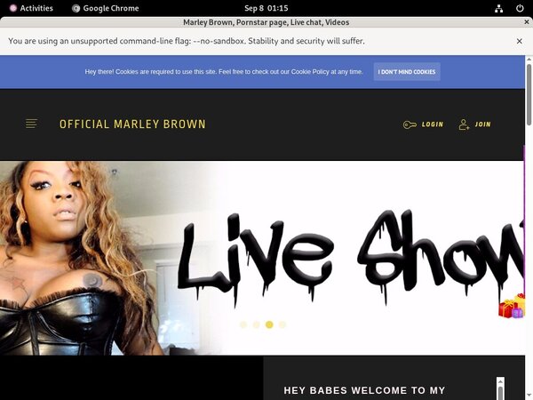 Officialmarleybrown.com Fotos