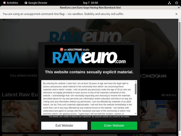 Raw Euro Login Information