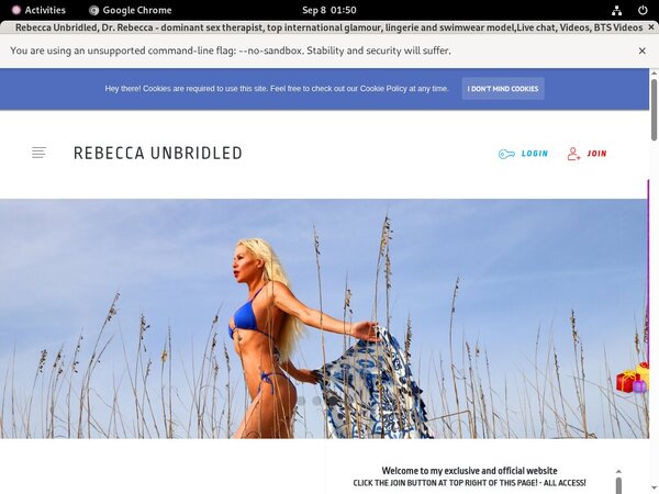 Rebeccaunbridled.com 1 Day Trial
