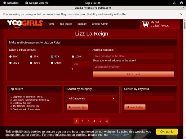 Reign La Lizz Premium Accounts