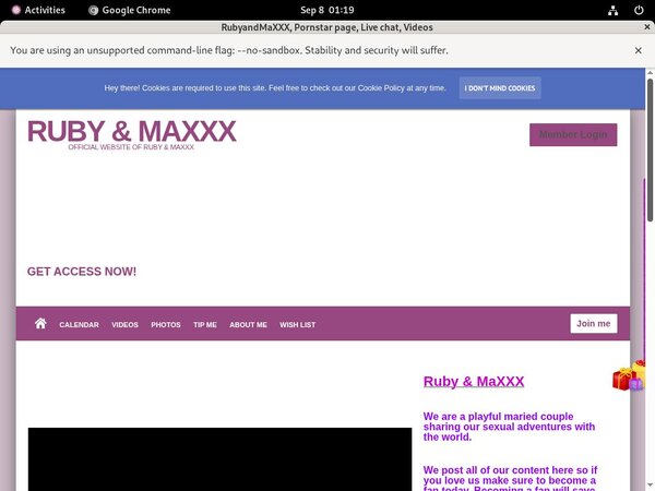 RubyandMaXXX Channel