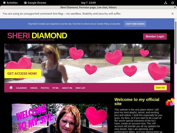 SheriDiamond Free Trial Offer