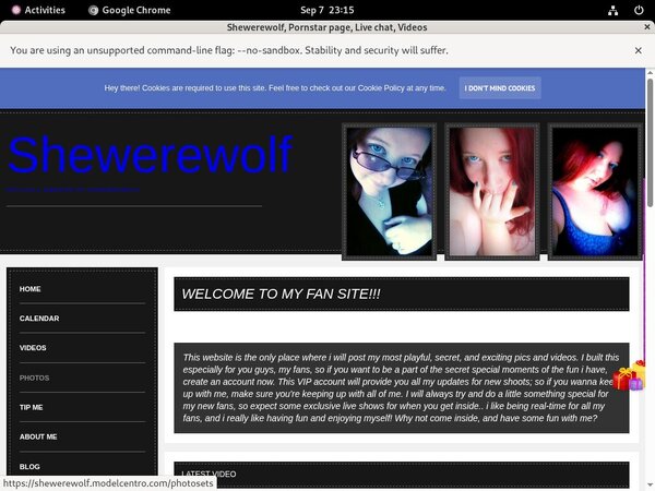 Shewerewolf With No Credit Card