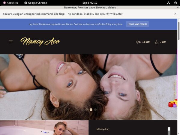 Sign Up Nancy Ace Free