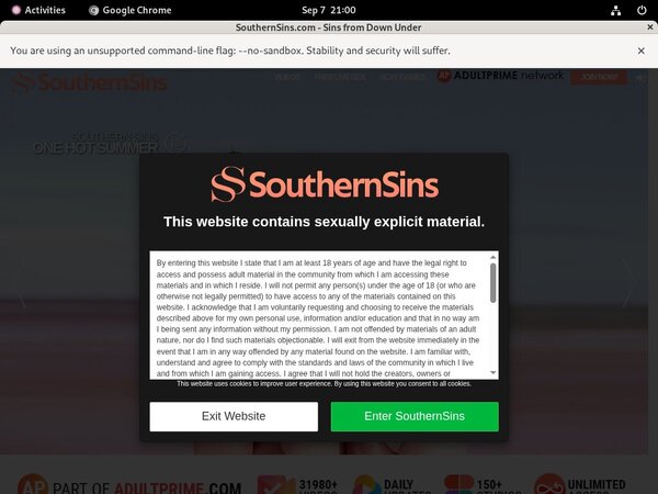 Southernsins Login Generator